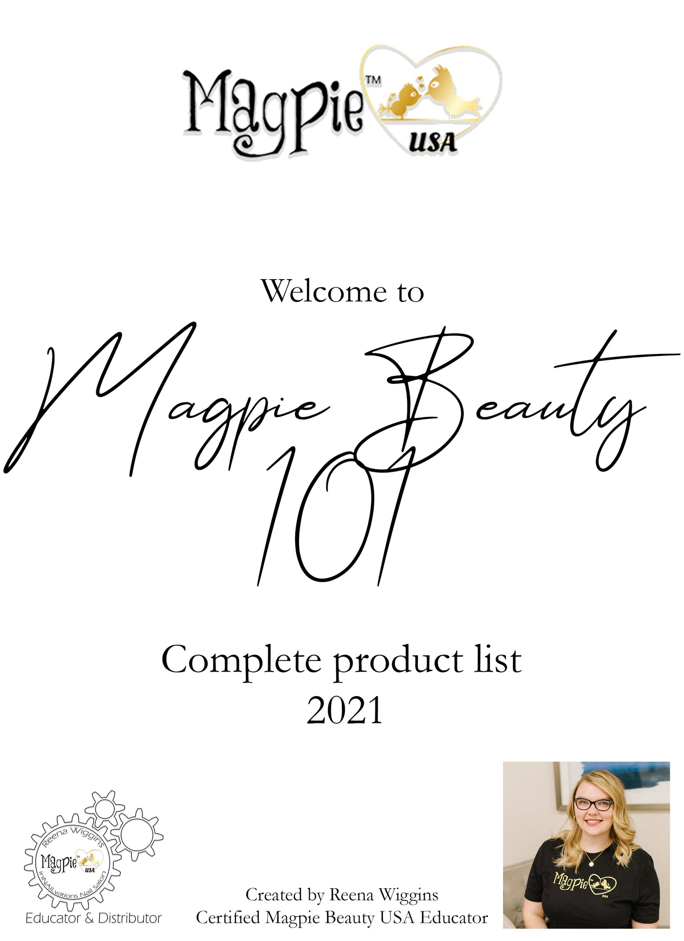 Magpie Product List E-Book - Digital Download